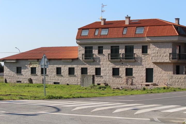 Hostal Santa Baia Ribadumia Buitenkant foto