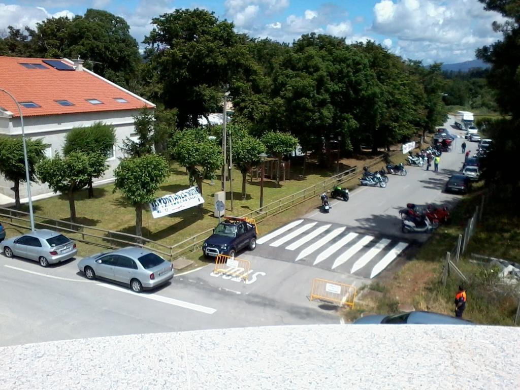 Hostal Santa Baia Ribadumia Buitenkant foto