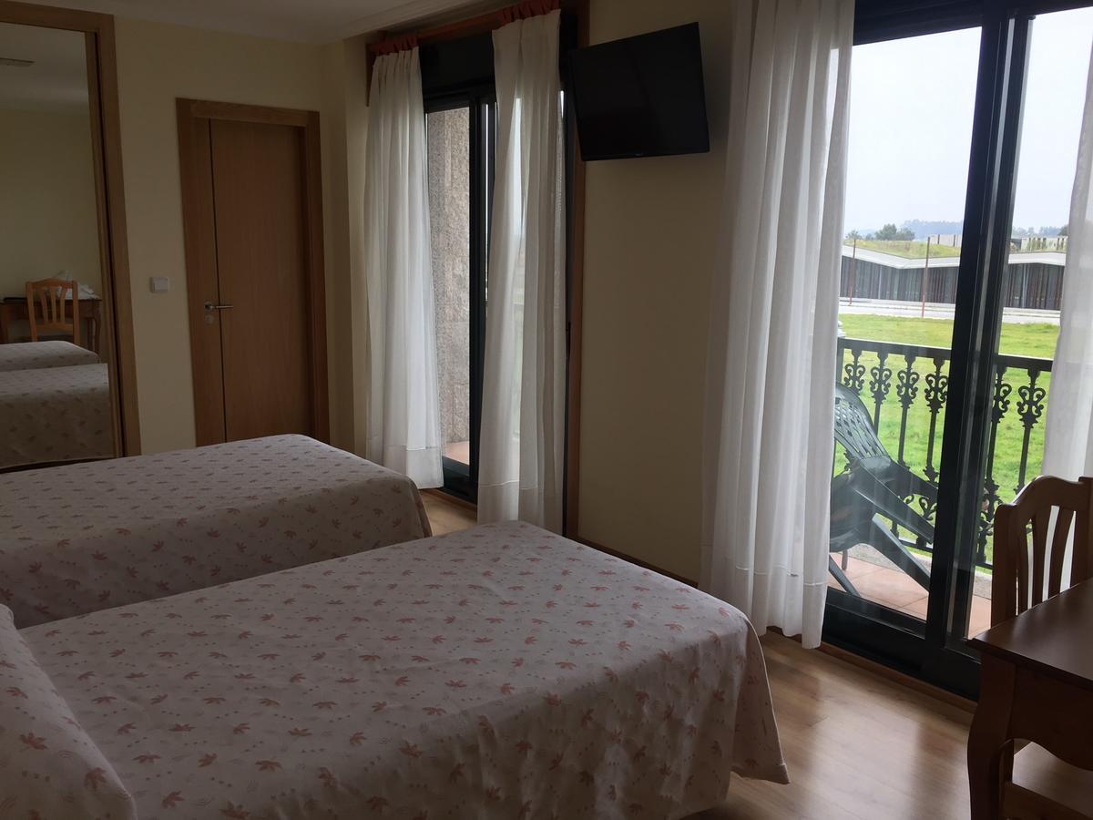 Hostal Santa Baia Ribadumia Buitenkant foto